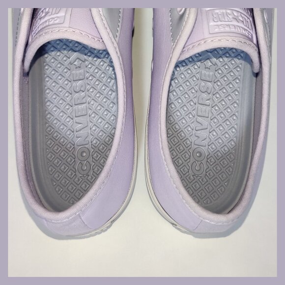 New Converse Chuck Taylor All Star CTAS Dainty Ox Sneakers Lavender Women's 8 - Picture 7 of 9